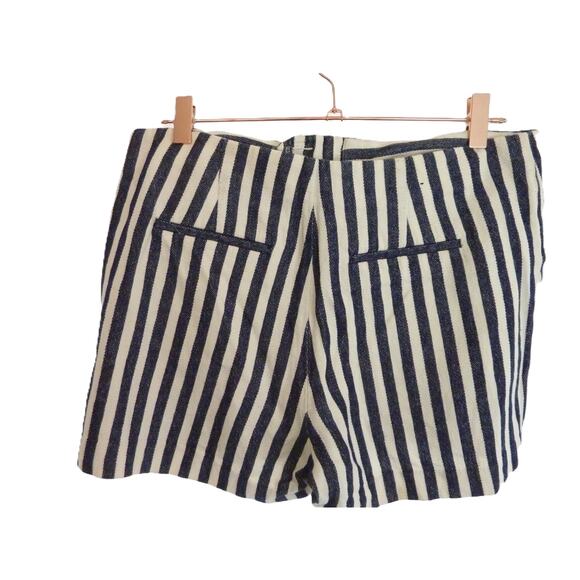 Banana Republic Striped Shorts Size 8 - Picture 3 of 5